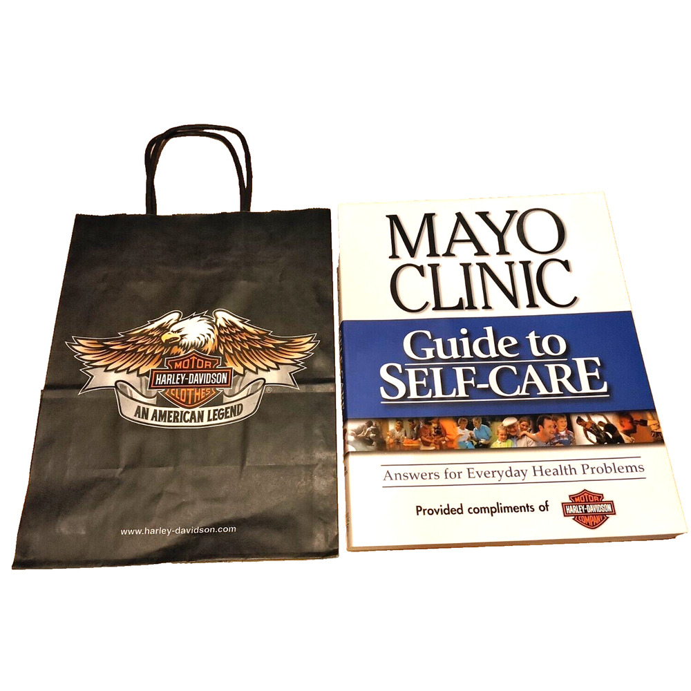Mayo Clinic Guide To Self Care Compliments Of Harley Davidson Book & Giftbag Set